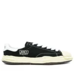 Front profile of Maison Mihara Yasuhiro Blakey Sneakers featuring an oversized sculpted platform sole