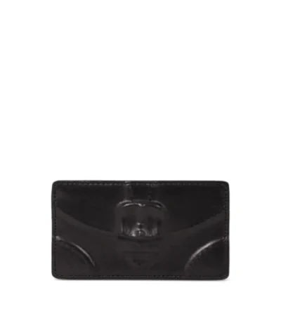 Front view of Maison Mihara Yasuhiro Invisible Cardholder in premium leather