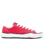 Front view of Maison Mihara Yasuhiro Peterson Sneakers with signature sculpted rubber sole