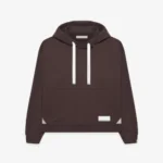 Maison Mihara Yasuhiro S.O.S Standard Burgundy Hoodie Fron View