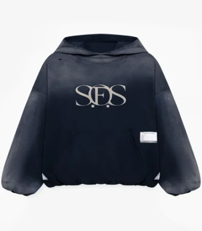 Front view of Maison Mihara Yasuhiro S.O.S Sun Faded Like Hoodie