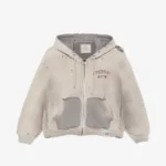 Maison Mihara Yasuhiro Distressed Sun-Faded Hoodie front view