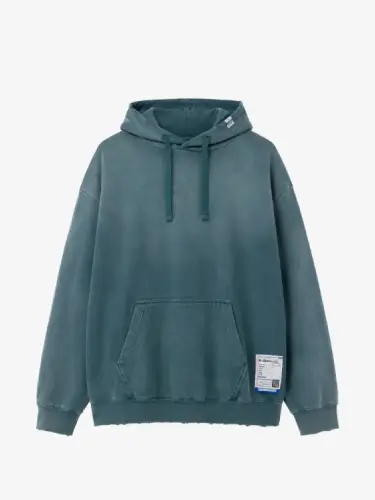 Maison Mihara Yasuhiro Sun Faded Like Distressed Hoodie front view