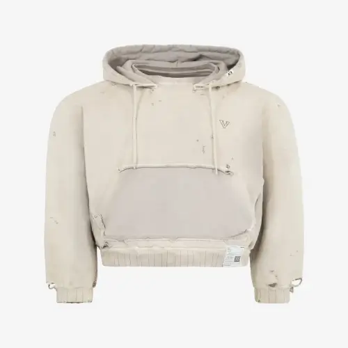 Maison Mihara Yasuhiro Sun-Faded Like Hoodie front view