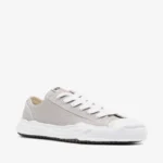 Front view of Maison Mihara Yasuhiro Canvas Low-Top Sneakers