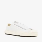 Front view of Maison Mihara Yasuhiro Canvas Low-Top Sneakers