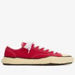 Front view of Maison Mihara Yasuhiro Canvas Low-Top Sneaker