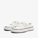 Front view of Maison Mihara Yasuhiro Canvas Low-Top Sneakers