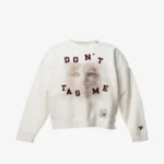 Front view of Maison Mihara Yasuhiro Cat Printed Sweatshirt