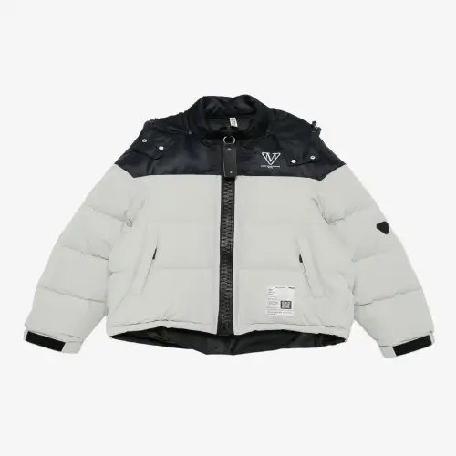 Maison Mihara Yasuhiro Colour-Blocked Padded Coat front view