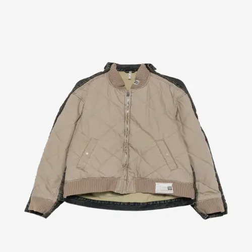 Maison Mihara Yasuhiro Combined Quilt Denim Jacket front view