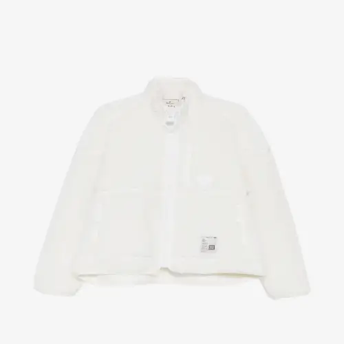 Maison Mihara Yasuhiro Fleece Zip-up Jacket front view