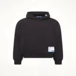 Maison Mihara Yasuhiro Instrumental Heavy Weight Hoodie in Black front view