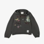 Maison Mihara Yasuhiro Kids Doodle Printed Hoodie front view