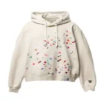 Maison Mihara Yasuhiro Kids Sticker Printed Hoodie front view