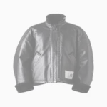 Maison Mihara Yasuhiro Leather Jacket front view