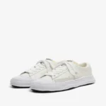 Maison Mihara Yasuhiro leather low-top sneakers back view Maison Mihara Yasuhiro leather low-top sneakers front view