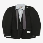 Maison Mihara Yasuhiro mix layered jacket front view
