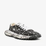 Maison Mihara Yasuhiro Paint-Splatter Sneakers front view
