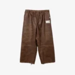 Front view of Maison Mihara Yasuhiro Panelled Trousers highlighting the panelled design