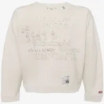 Front view of Maison Mihara Yasuhiro Printed Sweatshirt