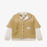 Maison Mihara Yasuhiro Pullover Layered Shirt front view