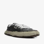 Maison Mihara Yasuhiro Shrink Leather Low-Top Sneakers front view