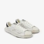 Maison Mihara Yasuhiro Sole Ripped Lace-up Sneakers front view