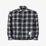 Maison Mihara Yasuhiro Stripe Puffer Shirt front view