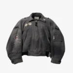 Maison Mihara Yasuhiro sun faded military jacket front view