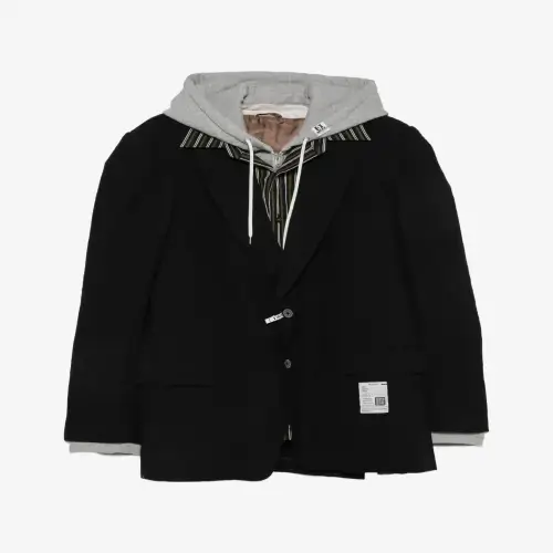 Maison Mihara Yasuhiro triple layered jacket front view