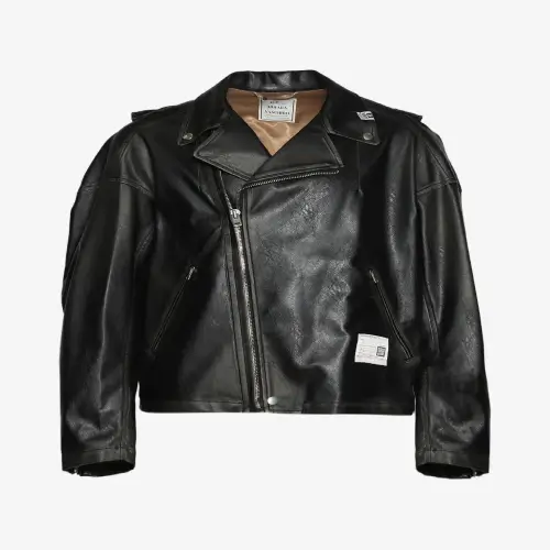 Maison Mihara Yasuhiro Vest Combined Coating Jacket front view