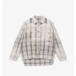Maison Mihara Yasuhiro Vintage-Like Check Shirt front view