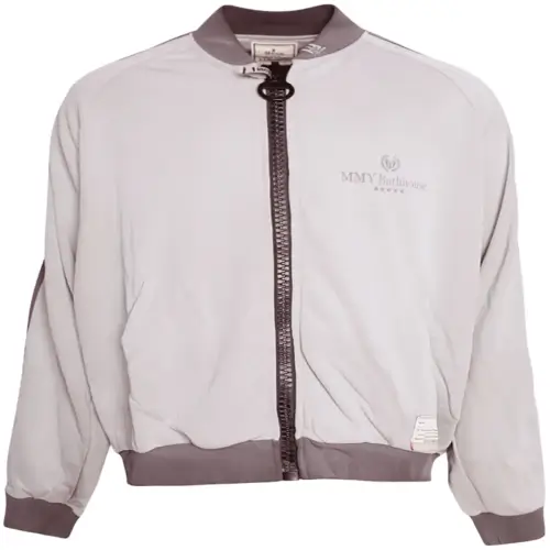 Maison Mihara Yasuhiro Wide Back Zip-up Track Jacket front view
